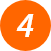 Orange Circle with a white number 4