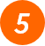 Orange Circle with a white number 5