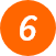 Orange Circle with a white number 6