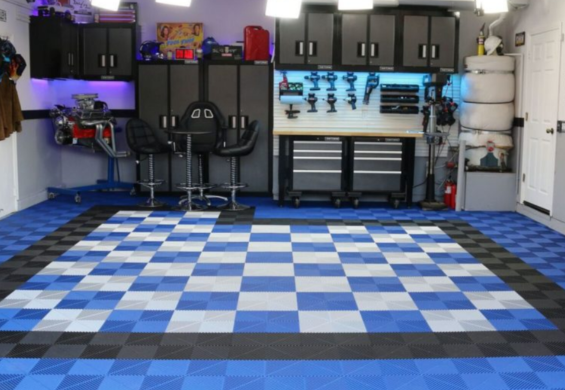 Before and After RibTrax Floor Installation