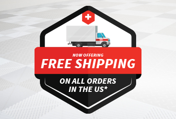 Free shipping on all orders in the US.