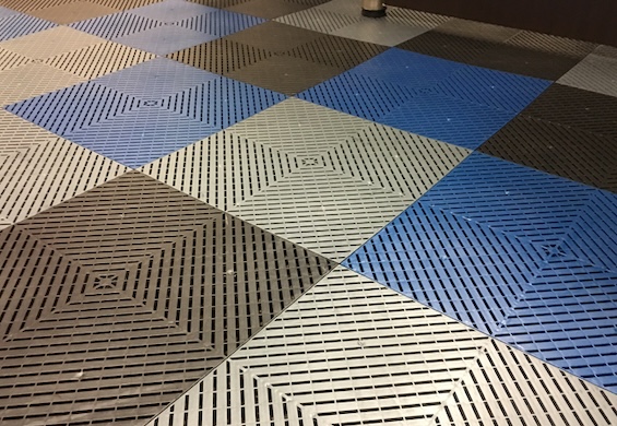 Ribtrax Smooth Pro garage floor