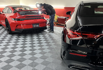 Flooring for Professional Garage Shop