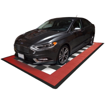 Diamondtrax Home Checkerboard Garage Floor Mat