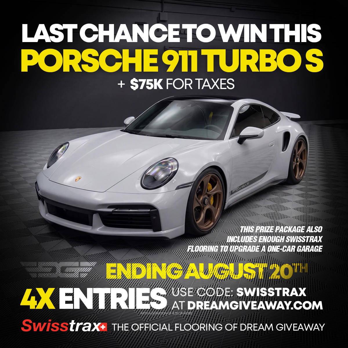 2025 Porsche 911 Turbo S Giveaway
