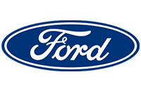 Linked text logo reading 'Ford'