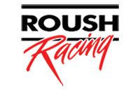 Linked text logo reading 'Roush Racing'