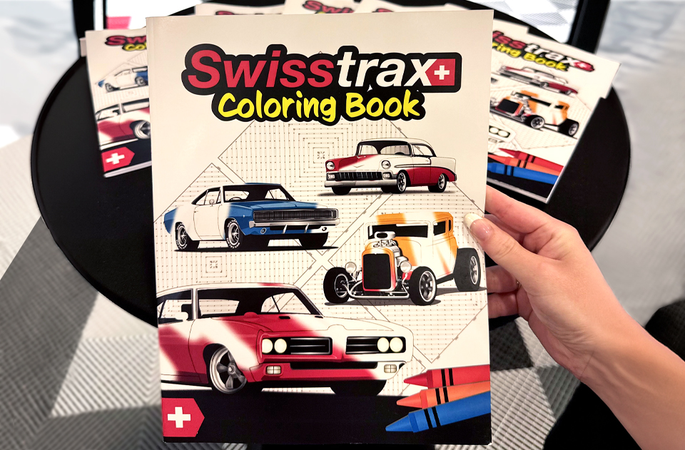 2026 Swisstrax Coloring Book