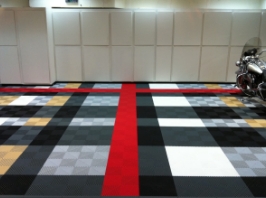 Red Black Gray White Swisstrax Tiles