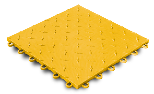Diamondtrax Home Citrus Yellow Tile