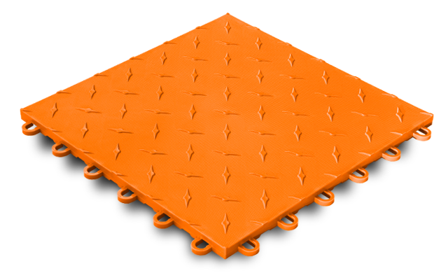 Diamondtrax Home Tropical Orange Tile