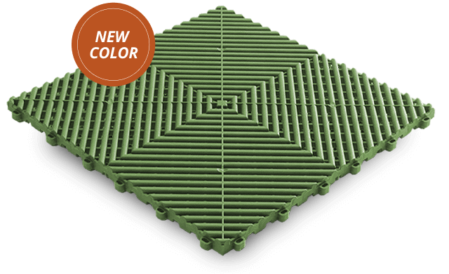 Ribtrax Pro Boxwood Green Tile