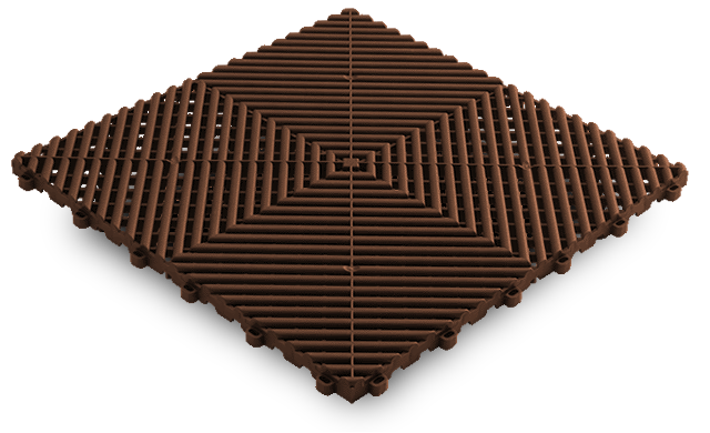 Ribtrax Pro Chocolate Brown Tile