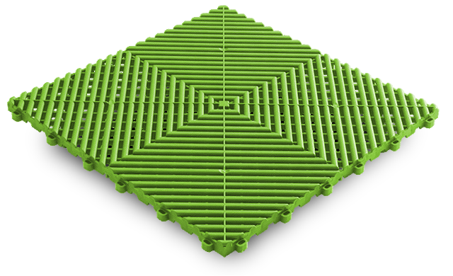 Ribtrax Pro Techno Green Tile