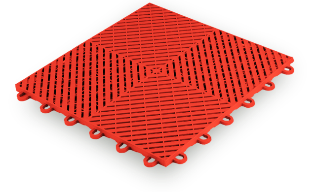 Ribtrax Smooth Home Racing Red Tile