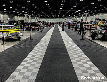 Swisstrax Event Flooring at Car Show