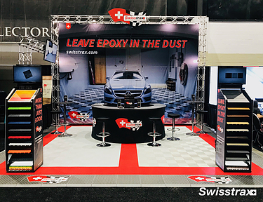 Swisstrax Trade Show Booth