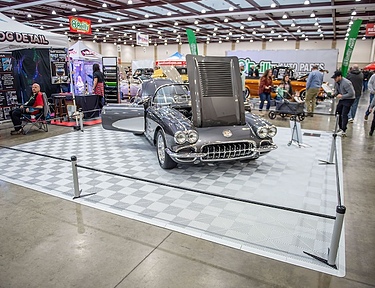 world of wheels auto show flooring