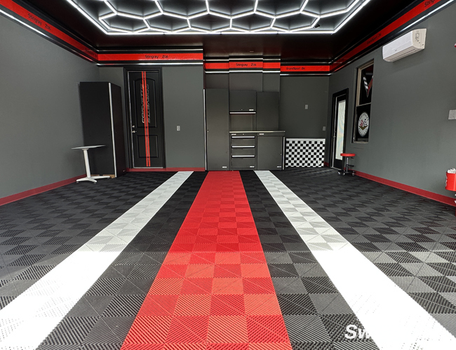 Detail Shop Flooring  Swisstrax Modular Flooring Tiles